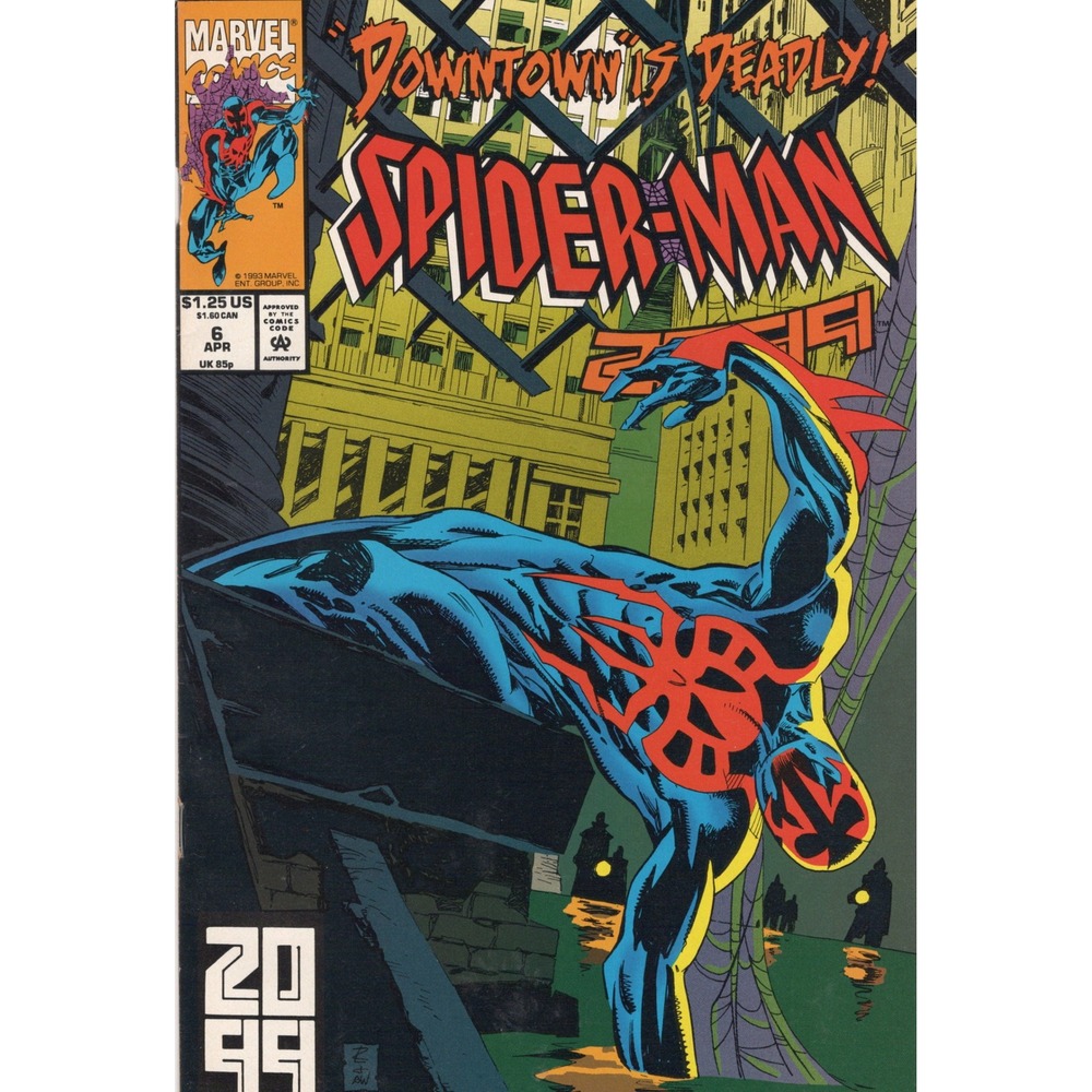 Marvel Comics Spider-Man 2099 #6 April 1993 Miguel O'Hara Copper Age VF